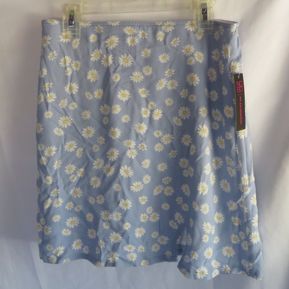No Boundaries Juniors' A Line Mini Skirt